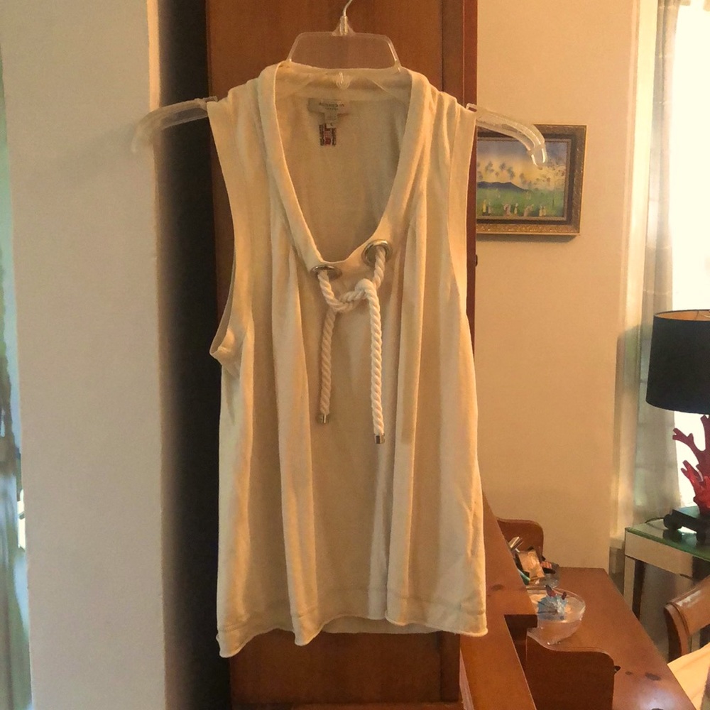 Burberry. Nautical top.  Size Large.